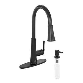 1.8gpm Touchless Pull Down Single Handle Kitchen Faucet With Led Function