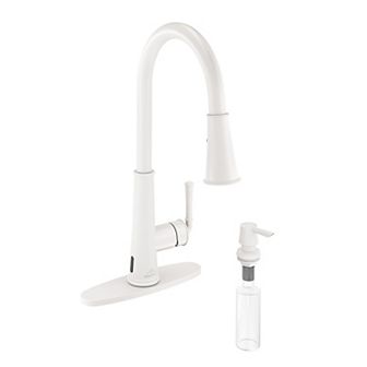 1.8gpm Touchless Pull Down Single Handle Kitchen Faucet With Led Function