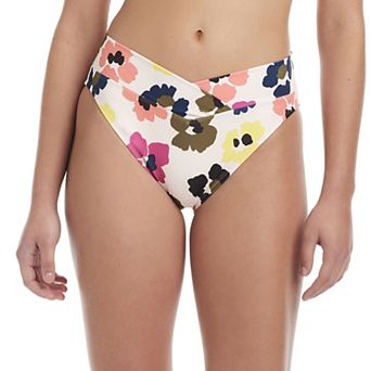Women's Modern Supply by Sanctuary High Leg V-Waist Swim Bottoms