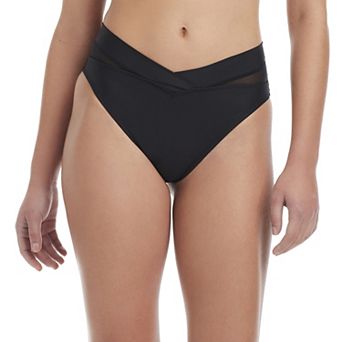 Women's Modern Supply by Sanctuary V-Waist High Leg Swim Bottoms