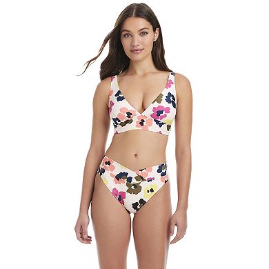 Women's Modern Supply by Sanctuary Over the Shoulder Banded Triangle Swim Top