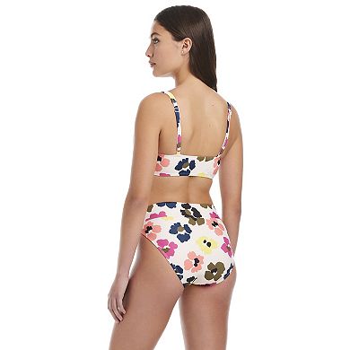 Women's Modern Supply by Sanctuary Over the Shoulder Banded Triangle Swim Top