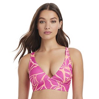 Women's Modern Supply by Sanctuary Over the Shoulder Banded Triangle Swim Top