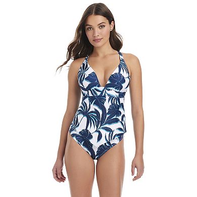 Women's Modern Supply by Sanctuary Over the Shoulder Tankini Swim Top