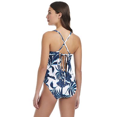 Women's Modern Supply by Sanctuary Over the Shoulder Tankini Swim Top