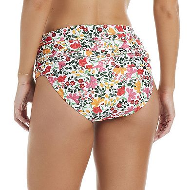 Women's Draper James High Waist Fold Over Swim Bottoms