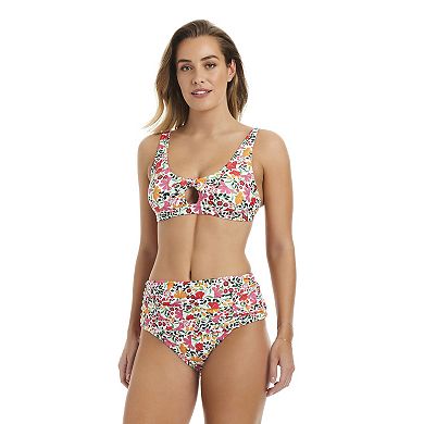 Women's Draper James Over the Shoulder Tie Swim Top