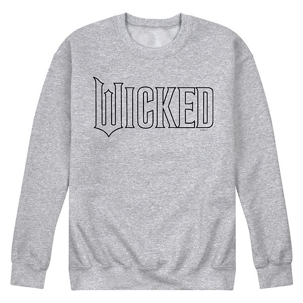 Wicked - Wicked Tear Logo - Ladies Oversized Fleece Hoodie Sweatshirt