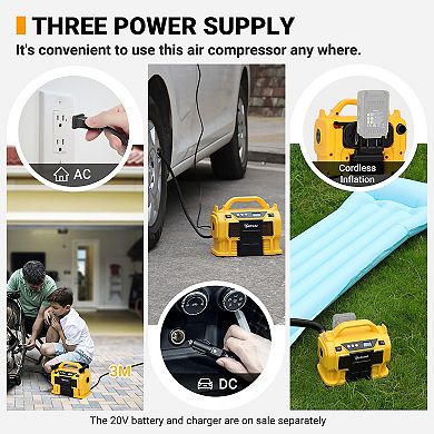 Astroai Tire Inflator Air Compressor 160Psi Battery With Dual Metal Motors