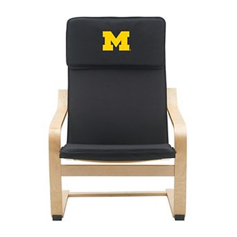 Michigan Wolverines Bentwood Accent Chair