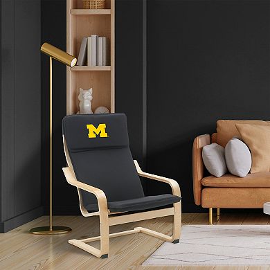 Michigan Wolverines Bentwood Accent Chair