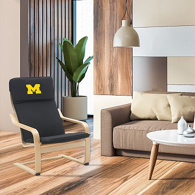 Michigan Wolverines Bentwood Accent Chair