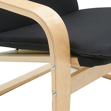 Michigan Wolverines Bentwood Accent Chair