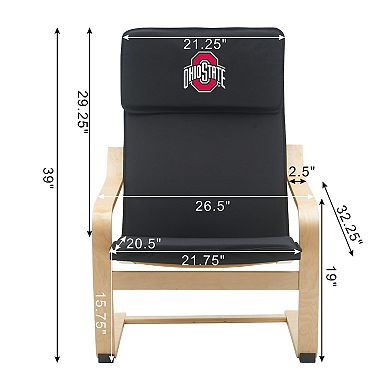 Ohio State Buckeyes Bentwood Accent Chair