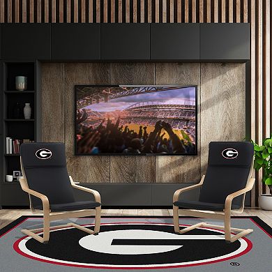 Georgia Bulldogs Bentwood Accent Chair