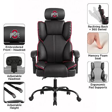 Ohio State Buckeyes Rolling Office Chair