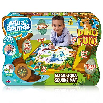Sinco Creations Dinosaur Adventure Aqua Sounds Water Drawing Magic Mat