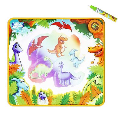 Sinco Creations Dinosaur Adventure Aqua Sounds Water Drawing Magic Mat