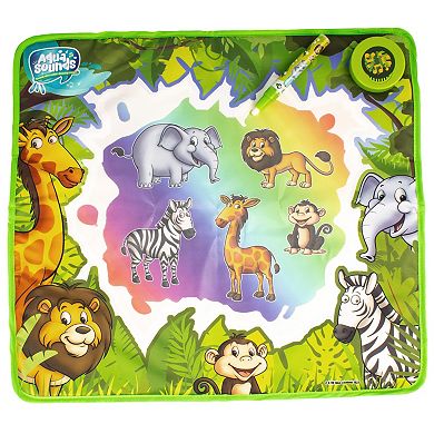 Sinco Creations Jungle Adventure Aqua Sounds Water Drawing Magic Mat