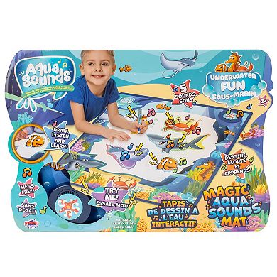 Sinco Creations Under The Sea Fantasy Aqua Sounds Water Drawing Magic Mat