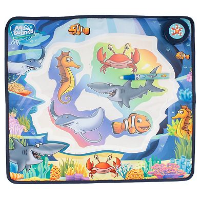 Sinco Creations Under The Sea Fantasy Aqua Sounds Water Drawing Magic Mat