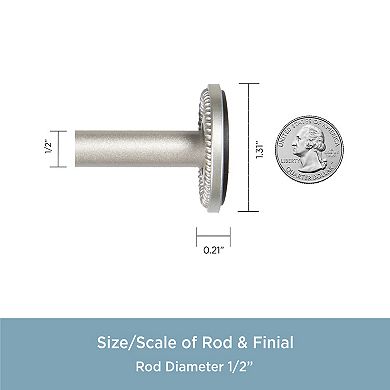 Kenney Sanford 1/2" Diameter Spring Tension Rod