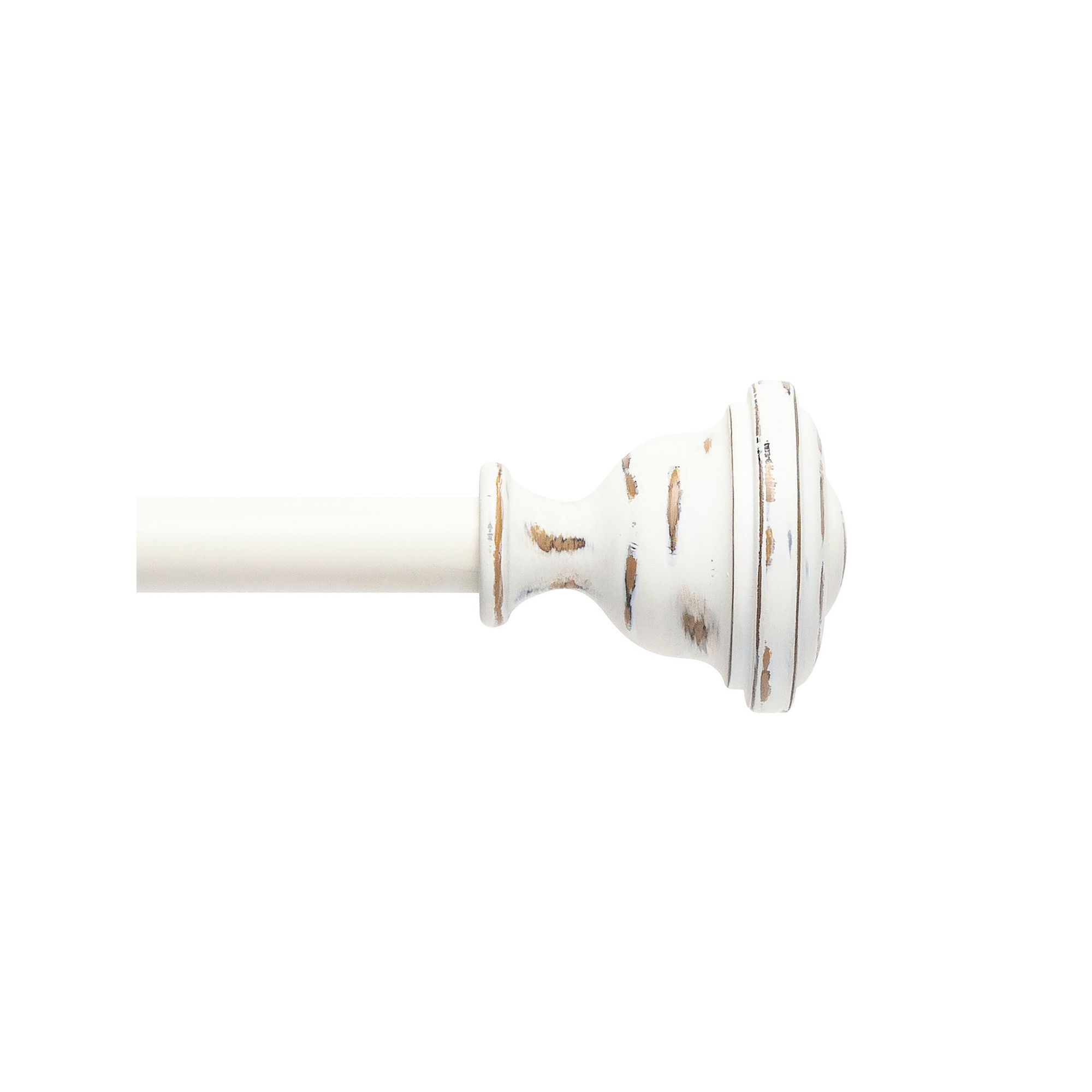 Kenney Belle 5/8 Diameter Fast Fit Easy Install Decorative Window Curtai