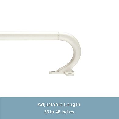 Kenney 3/4" Diameter Room Darkening Curved Wrap Around Curtain Rod