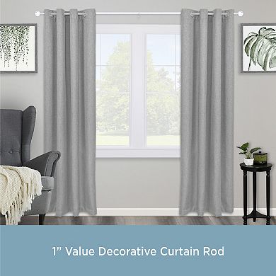 Kenney Marble Ball 1" Diameter Value Decorative Window Curtain Rod