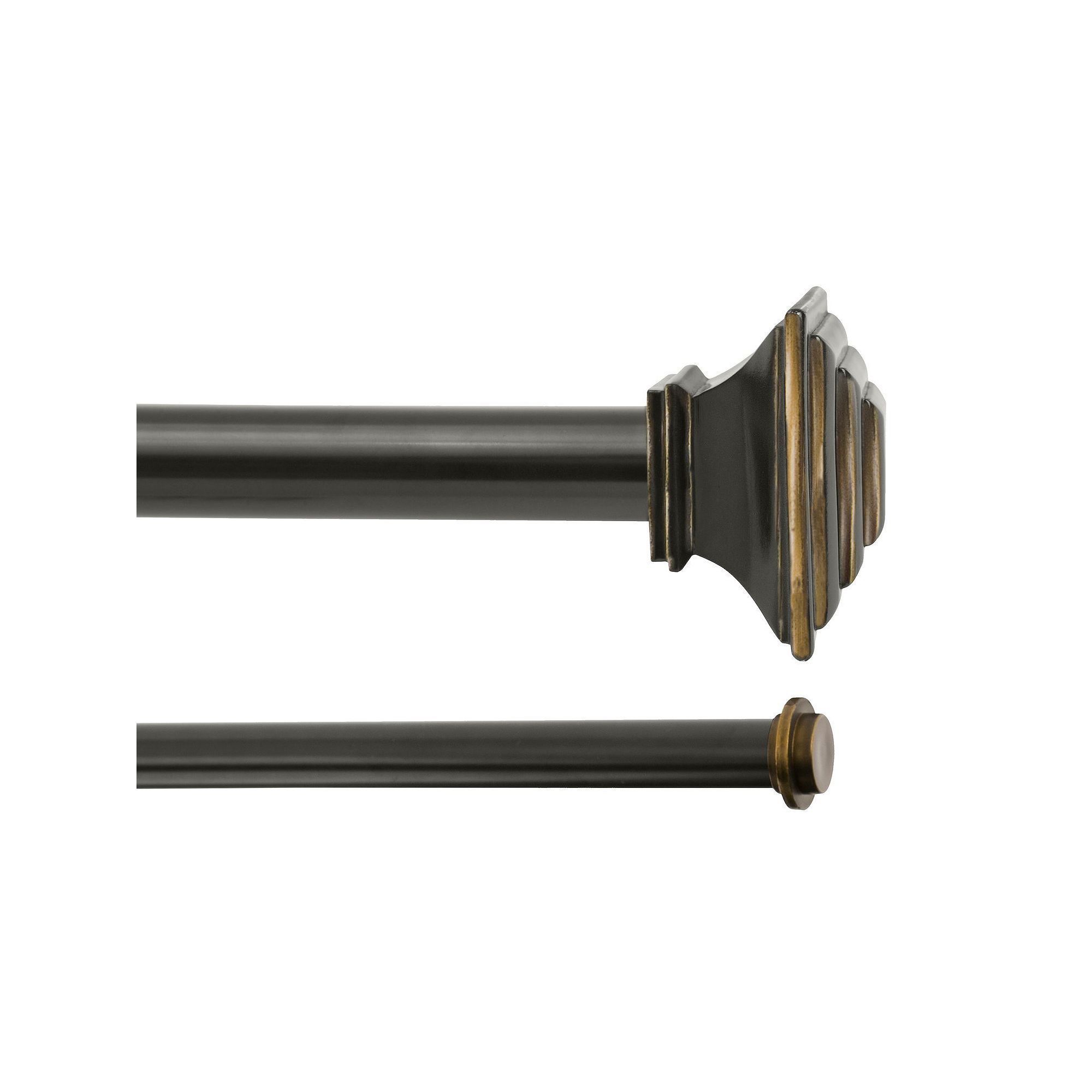 Kenney Mission 1 Diameter Oil Rubbed Premium Decorative Window Double Cu