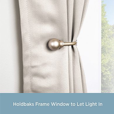 Kenney 2-pk. Decorative Ball Holdbacks
