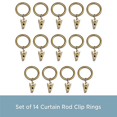Kenney 1-1/4" Diameter 14-pk. Clip Rings
