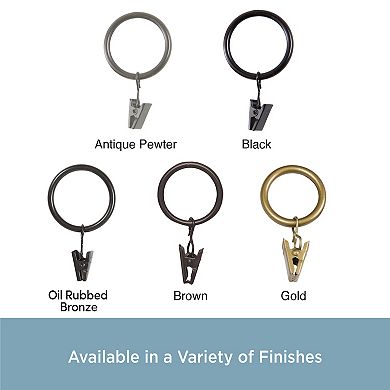 Kenney 1-1/4" Diameter 14-pk. Clip Rings