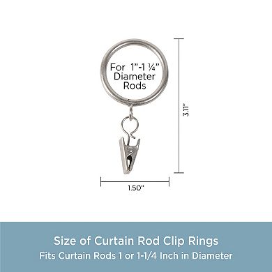 Kenney 1" Diameter 7-pk. Clip Rings