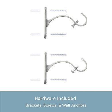 Kenney 5/8”-3/4" Diameter 2-pk. Mounting Brackets