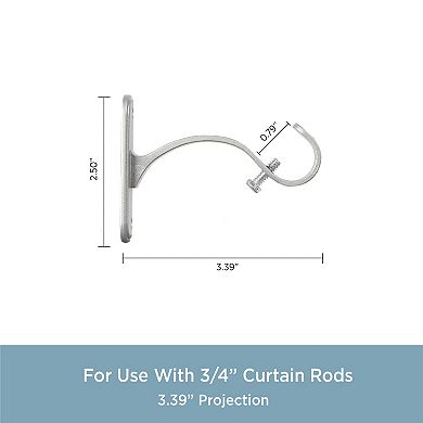 Kenney 5/8”-3/4" Diameter 2-pk. Mounting Brackets