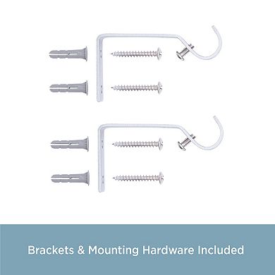 Kenney 5/8" Diameter 2-pk. Mounting Brackets