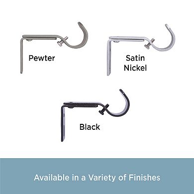 Kenney 1" Diameter 2-pk. Adjustable Mounting Brackets