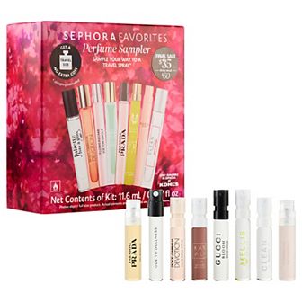 Sephora Favorites Travel Spray Perfume Sampler Set With Redeemable Voucher