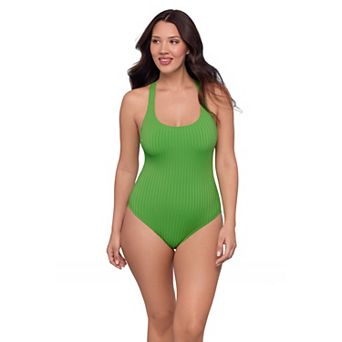 Women's S3 Swim The Scoop Neck Tummy Slimmer One Piece Swimsuit