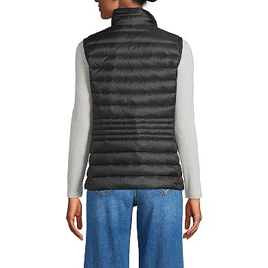 Women's Tall Lands' End Wanderweight Down Packable Puffer Vest