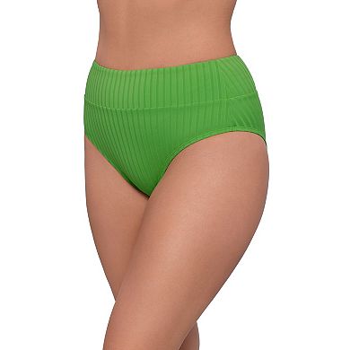 Women's S3 Swim Banded High Waist Tummy Slimmer Swim Bottoms