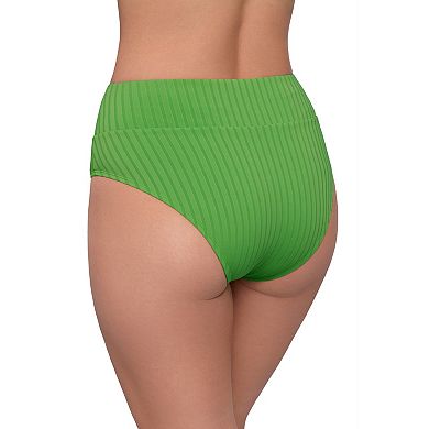 Women's S3 Swim Banded High Waist Tummy Slimmer Swim Bottoms