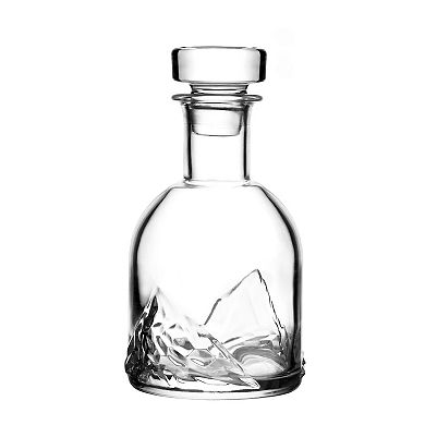 LIITON Mount Everest Crystal Whiskey Glass & Decanter Set