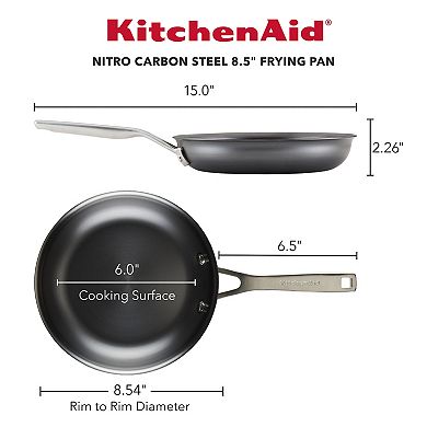KitchenAid NITRO 8.5-in. Carbon Steel Skillet