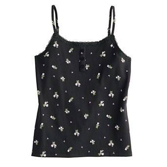 Girls 6-20 SO® Lace Trim Camisole in Regular & Plus Size