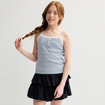 Girls 6-20 SO® Lace Trim Camisole in Regular & Plus Size
