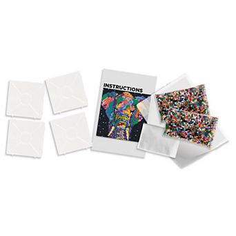 SES Creative Beedz Art Elephant Fantasy Iron-On Beads Set