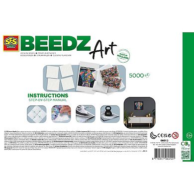 SES Creative Beedz Art Elephant Fantasy Iron-On Beads Set