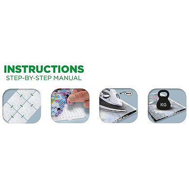 SES Creative Beedz Art Elephant Fantasy Iron-On Beads Set